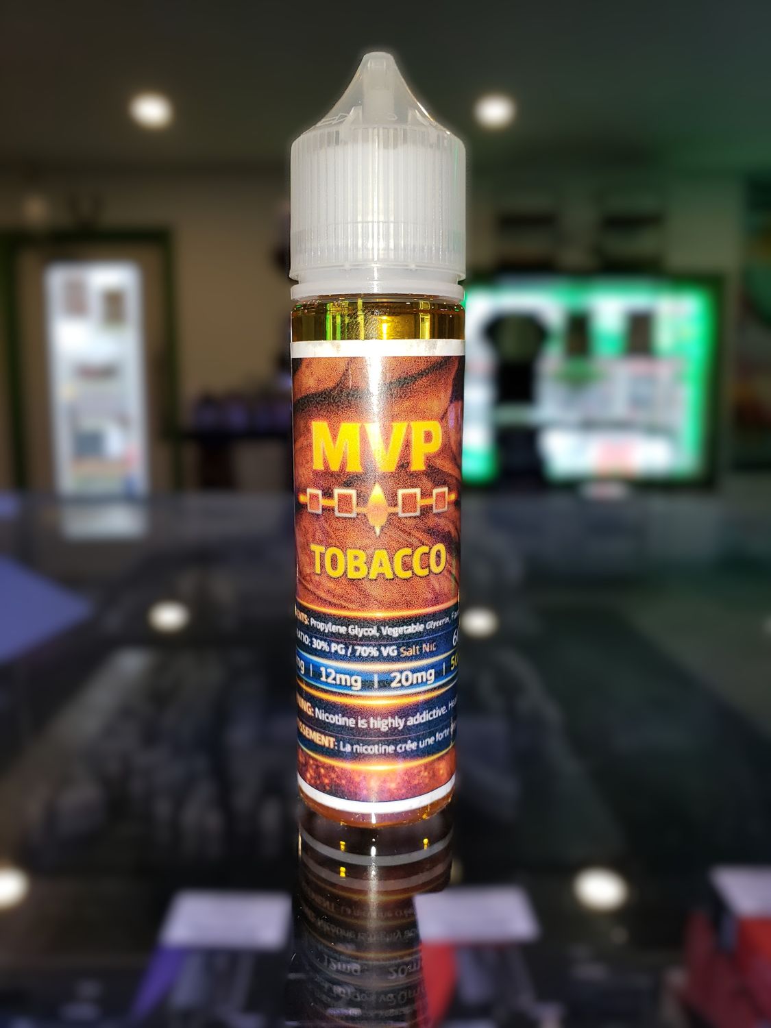 MVP Vape Juice - Tobacco 60ml (50mg)
