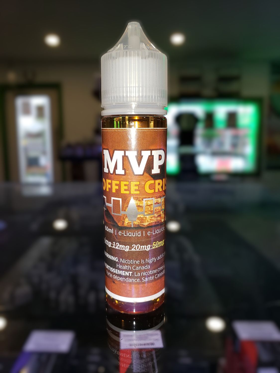 MVP Vape Juice - Coffee Crisp 60ml (50mg)