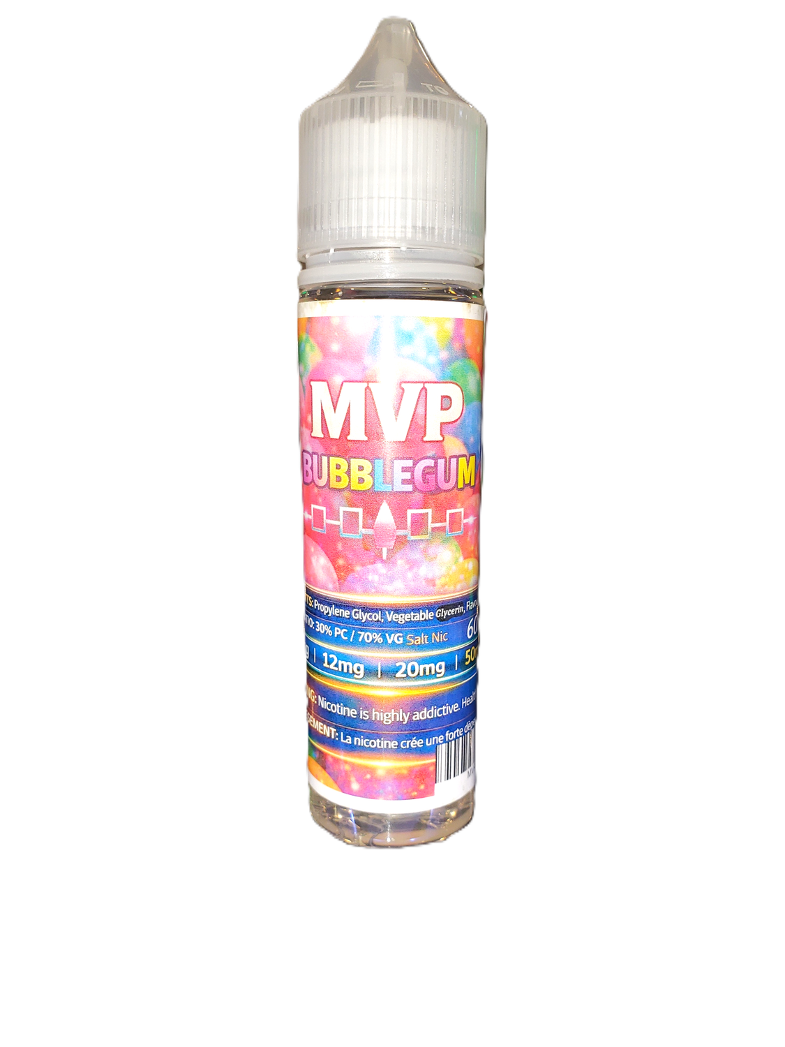 MVP Salt-Nic - Bubblegum 60ml (50mg)