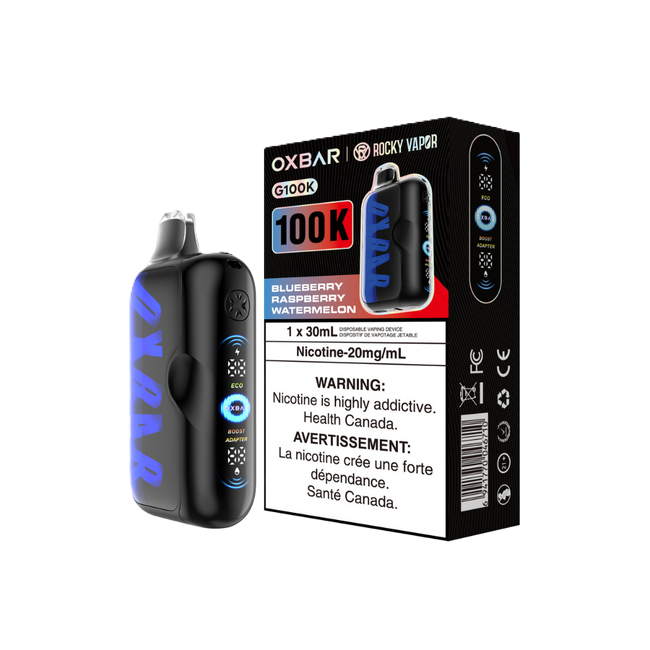Rocky Vapor Oxbar G100K - Blueberry Raspberry Watermelon