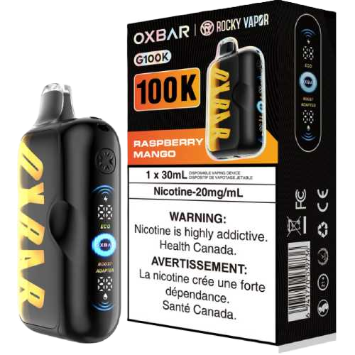 Rocky Vapor Oxbar G100K - Raspberry Mango