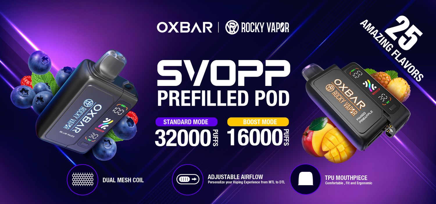 Wholesale Oxbar Svopp 32K Pods (1 case/4 units) (Federal Stamp)