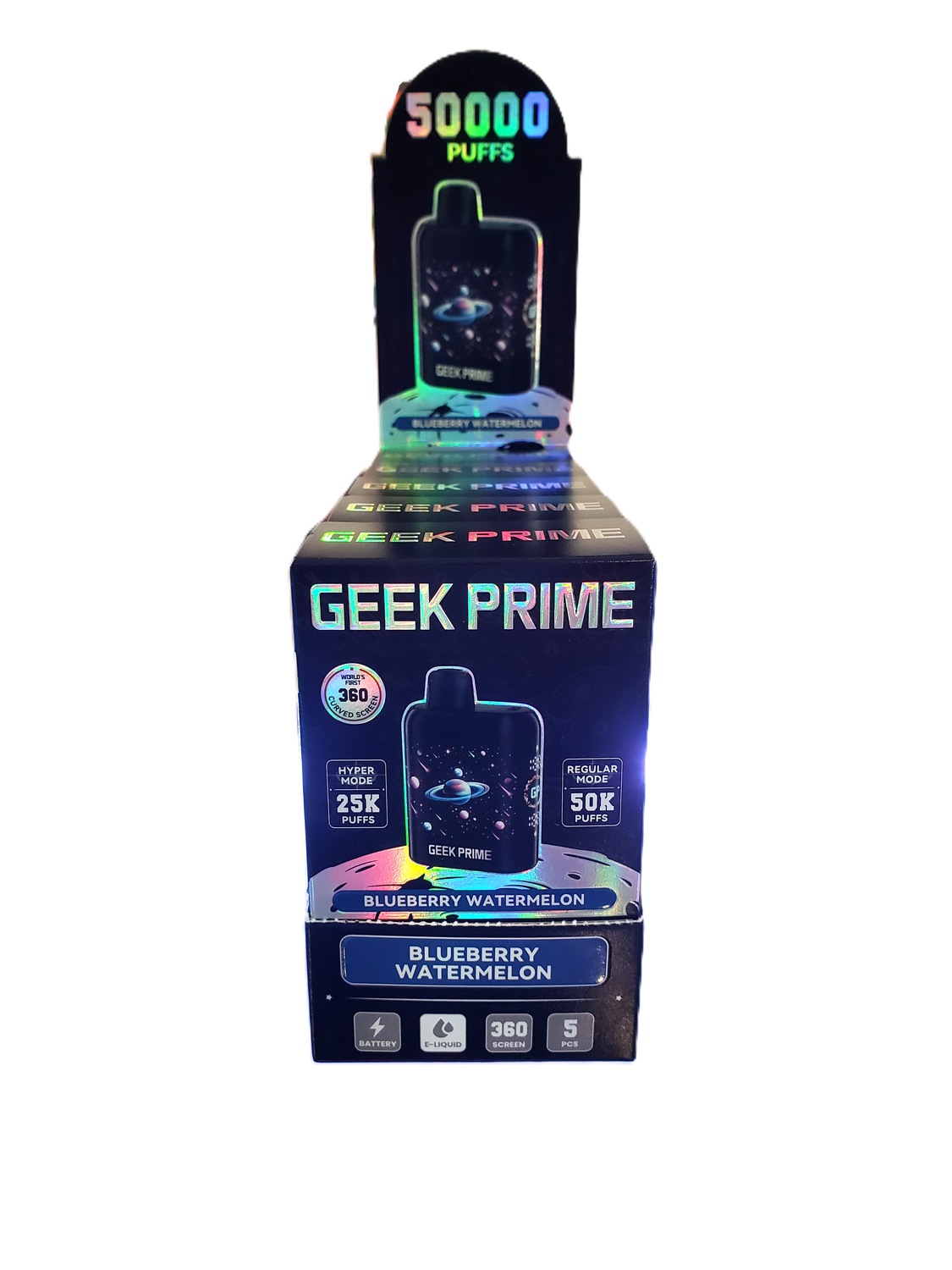 Geek Prime 5% Disposable Vape - Blueberry Watermelon