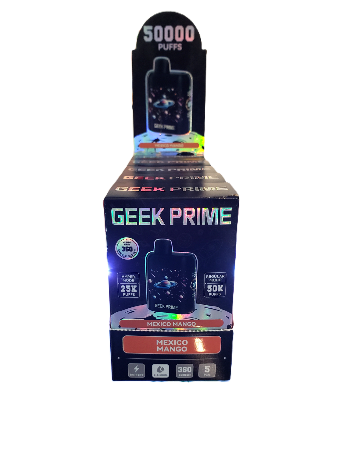 Geek Prime 5% Disposable Vape - Mexican Mango