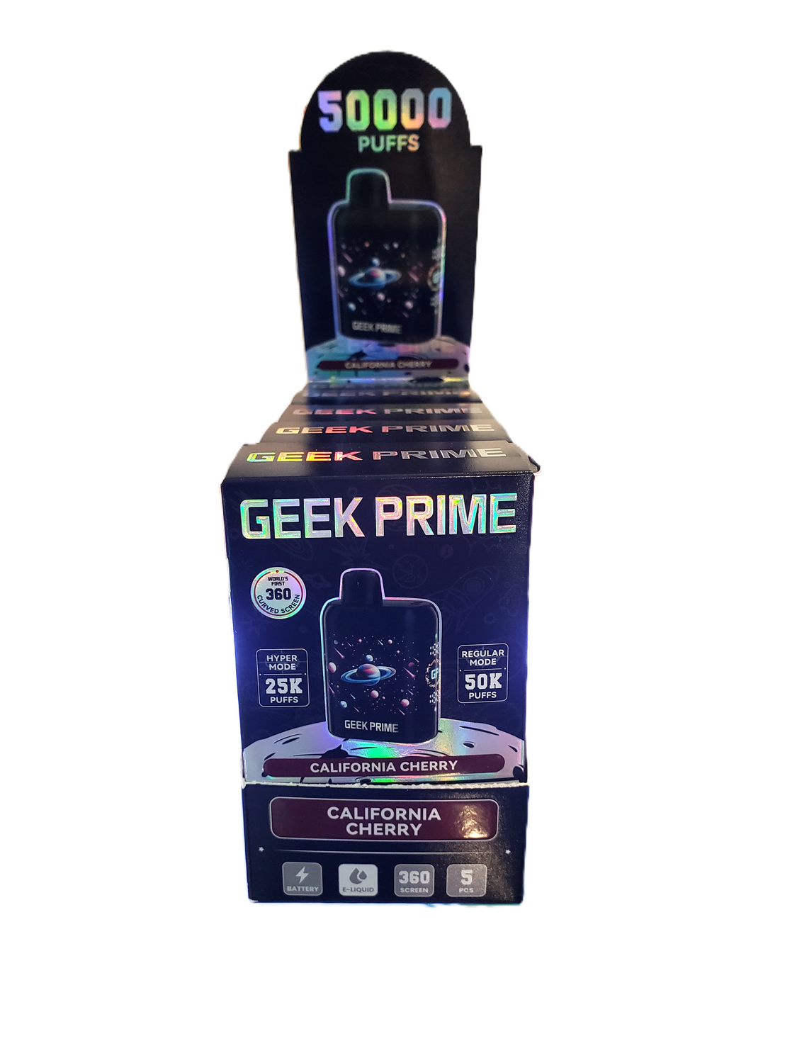 Geek Prime 5% Disposable Vape - California Cherry