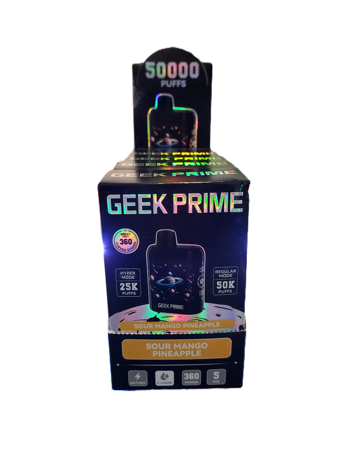 Geek Prime 5% Disposable Vape - Sour Mango Pineapple