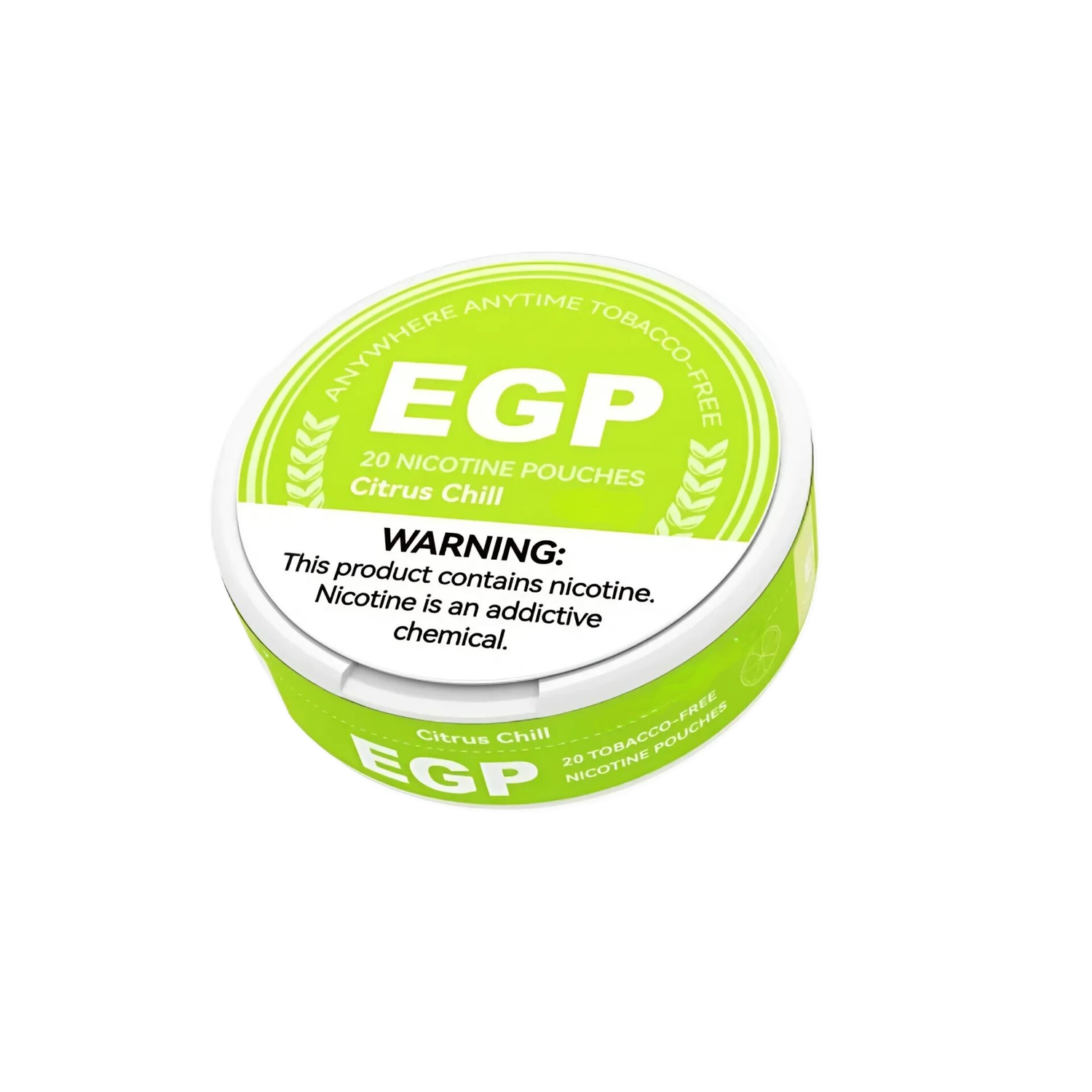 EGP Nicotine Pouches - Citrus Chill 6mg