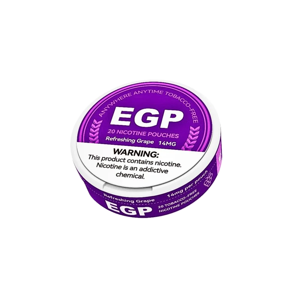 EGP Nicotine Pouches - Refreshing Grape 14mg