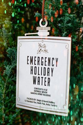 Holiday Water Ornament