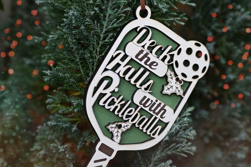 Deck the Halls with Pickleballs