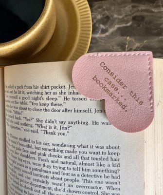 Heart Shaped Corner Bookmark Set