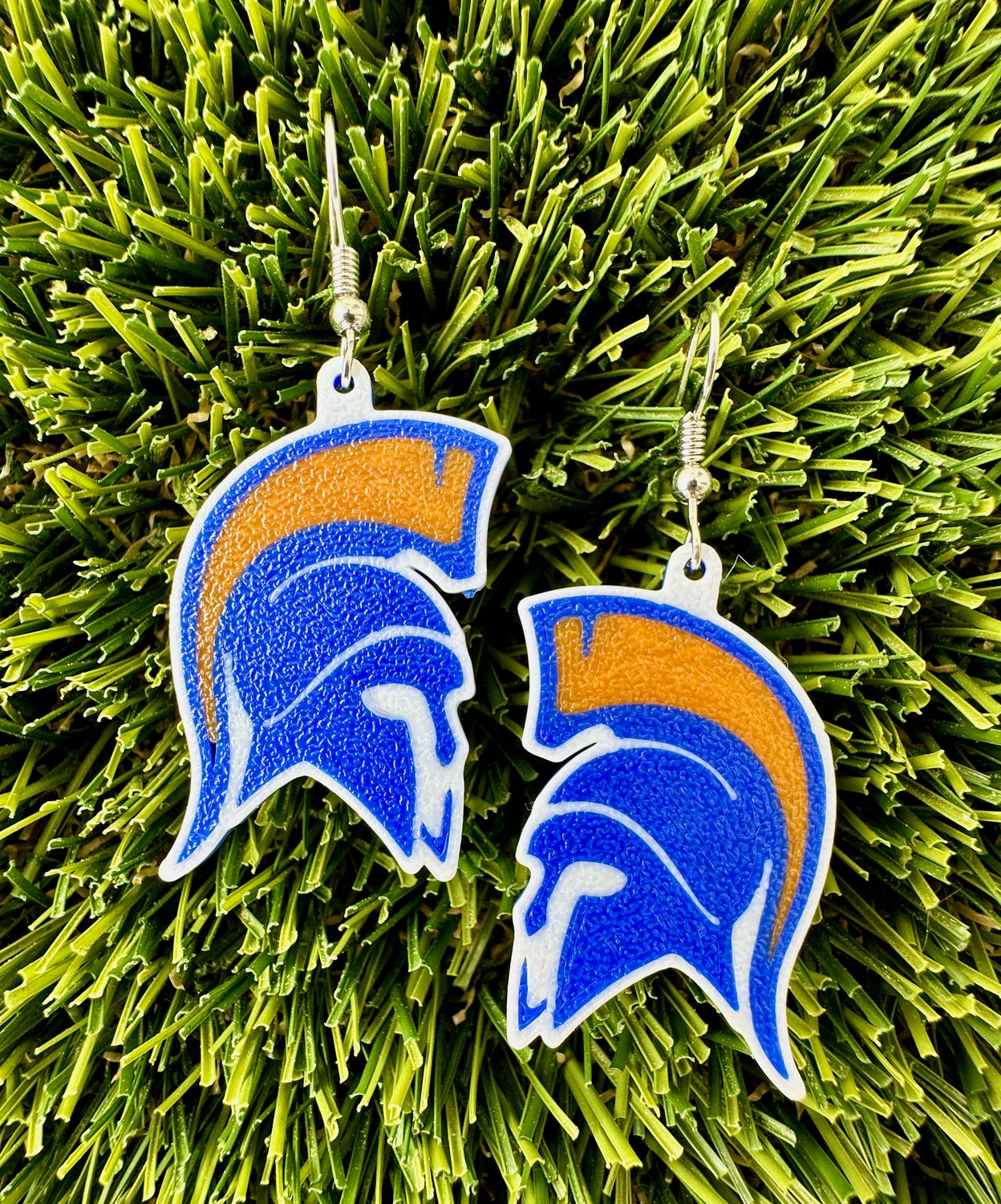 Trojan Mascot Earrings