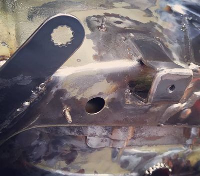 Mocowanie przewodu hamulcowego tył BMW e36 e46