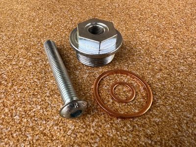 Adapter czujnika temperatury i ciśnienia oleju