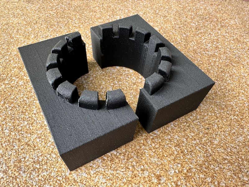 Mocowanie tłoczka podwójnego VANOSA