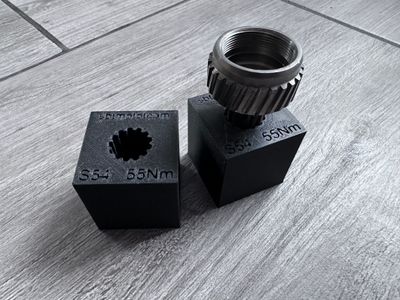 Mocowanie wałka wieloklinowego do BMW S54B32 (E46 M3, Z3 M, Z4 M)