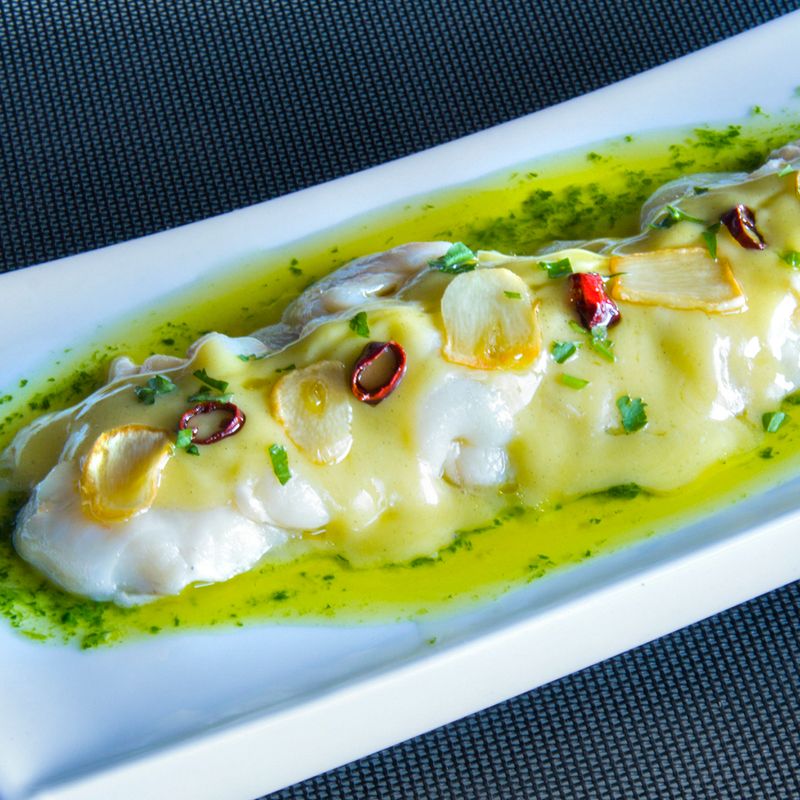 KOKOTXAS de BACALAO al PIL PIL - ración