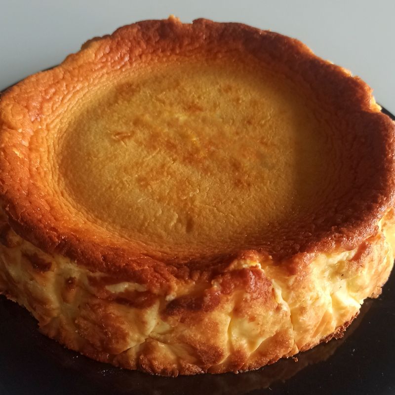 TARTA de QUESO VASCA - 10/12 personas