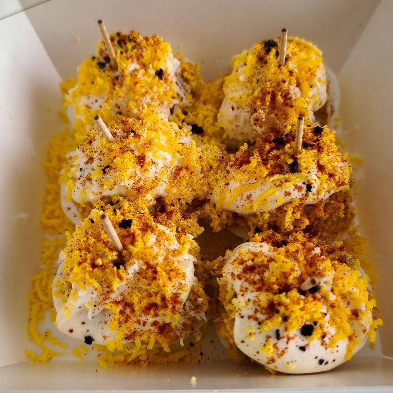 Pack Caja de 6 huevos rellenos de Atún y verduras