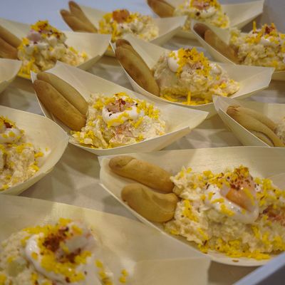 ENSALADILLA de Langostinos en barquitas / unidad