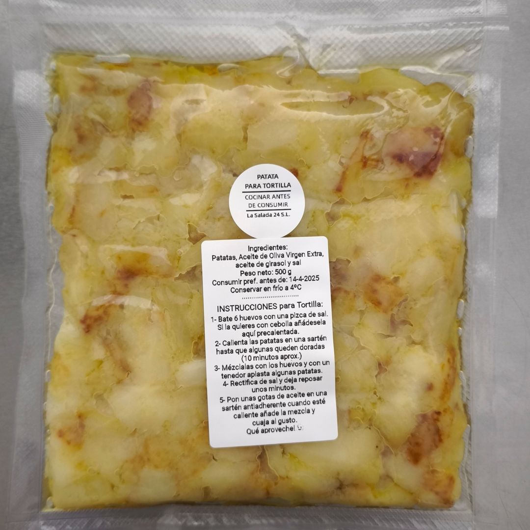 Preparado de PATATA para TORTILLA - 500 g