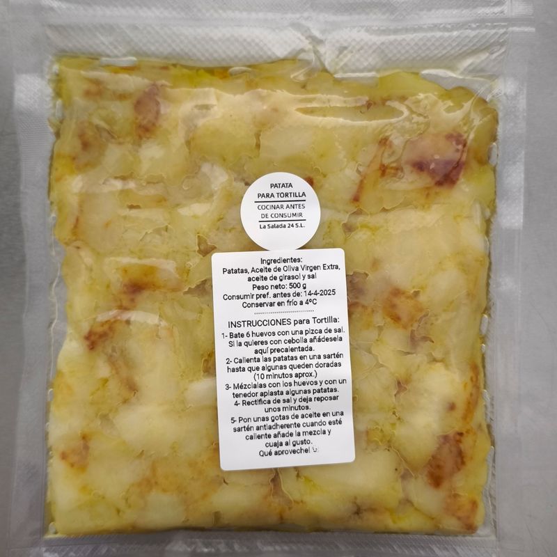 Preparado de PATATA para TORTILLA - 500 g