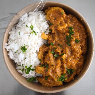 POLLO marinado con Arroz Basmati