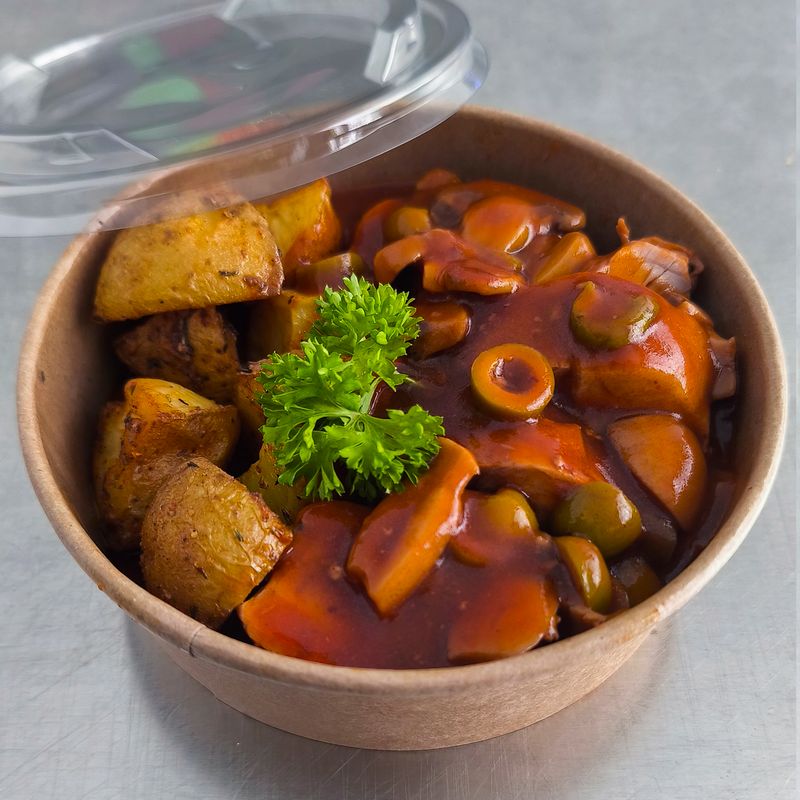 SOLOMILLO de Cerdo en Salsa con Champiñones