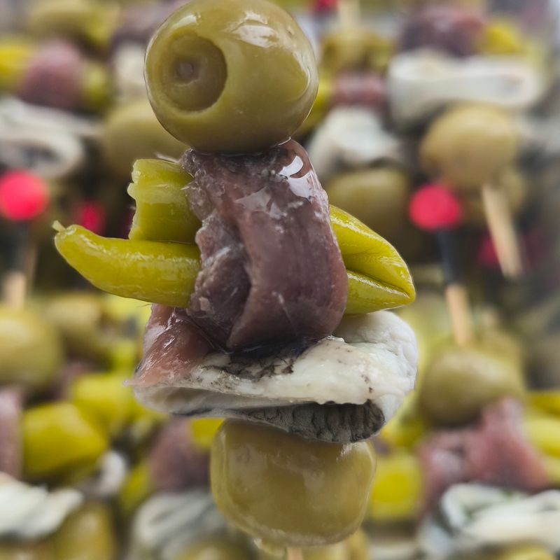 GILDA con boquerón, anchoa y piparra / unidad