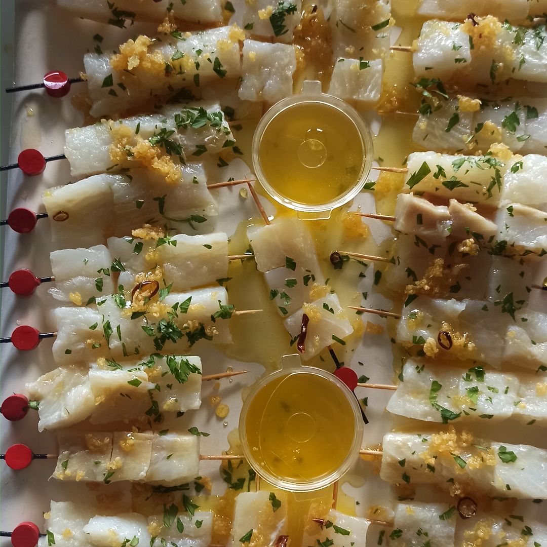 Brocheta de BACALAO / unidad