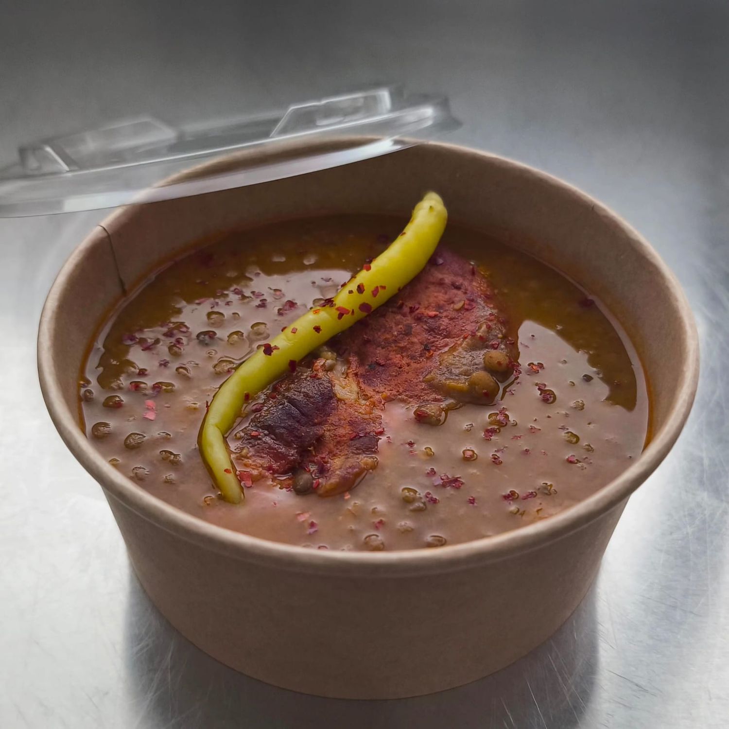 LENTEJAS caseras con Costilla LENTEJAS caseras con Costilla