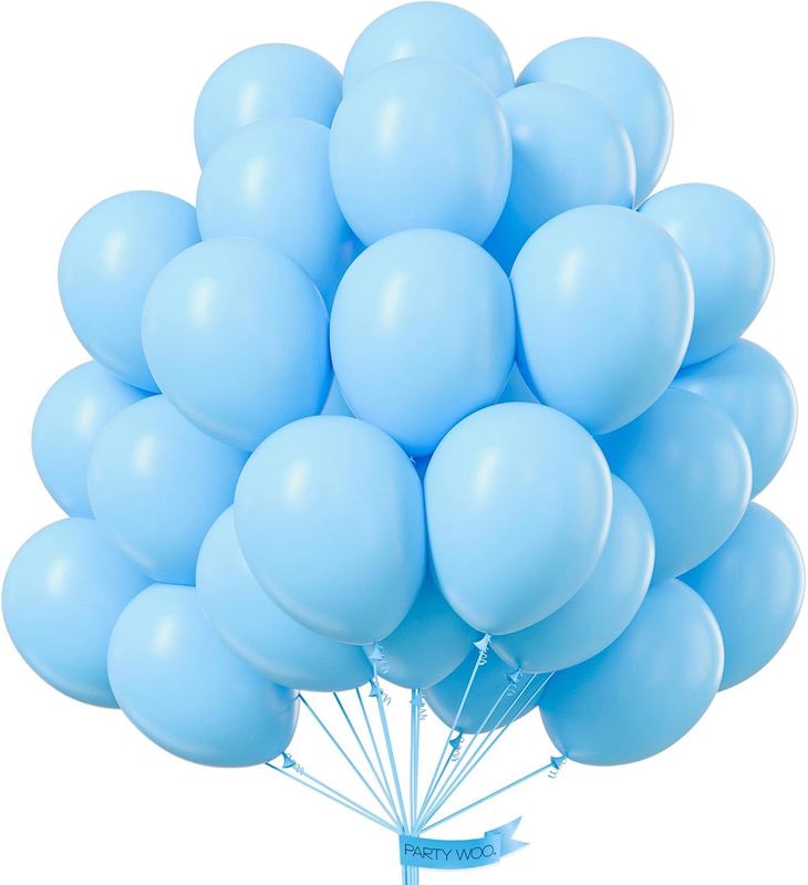 Light Blue Balloons