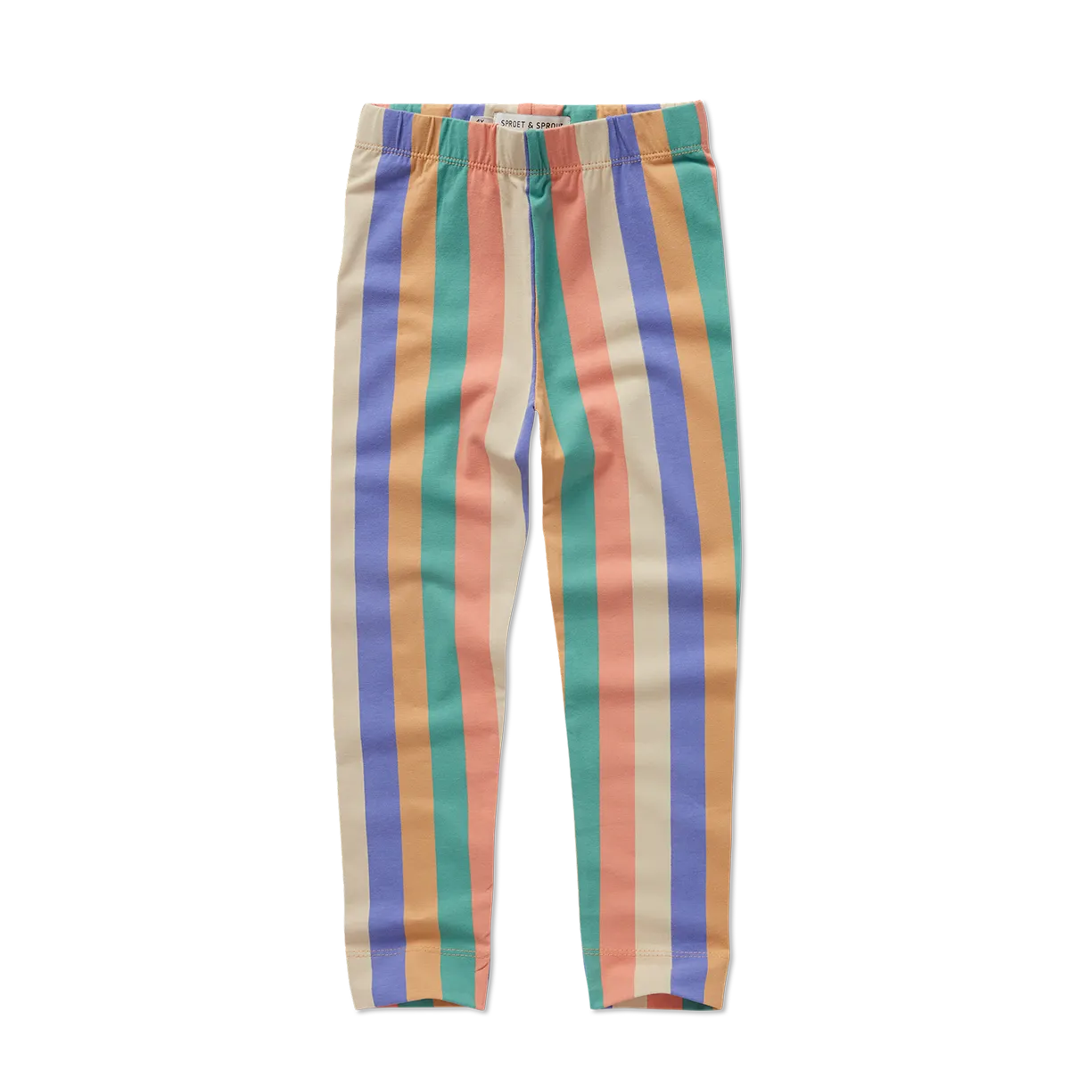 Legging multi colour stripes