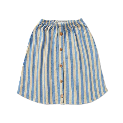 Midi skirt stripes