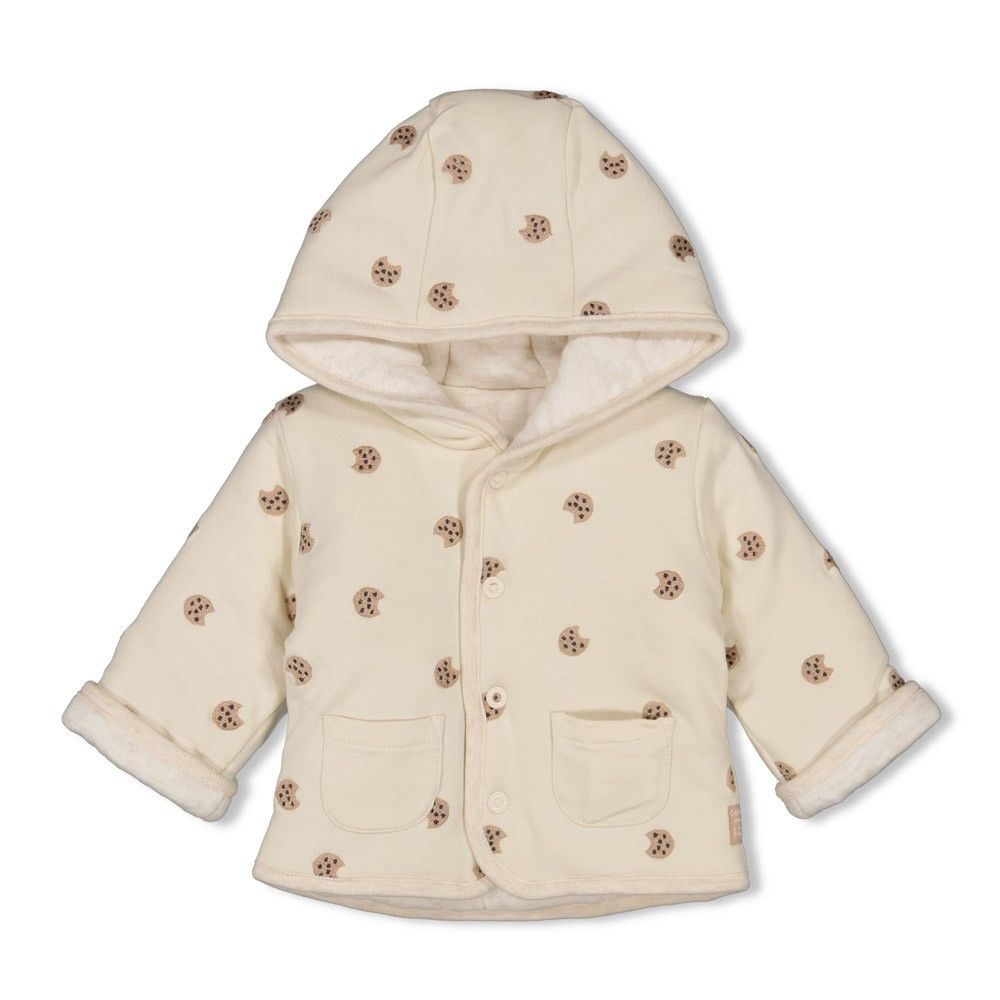 Omkeerbaar jasje met capuchon AOP - Cute Cookie