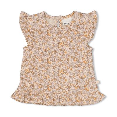 T-shirt ruches AOP - Flower Field