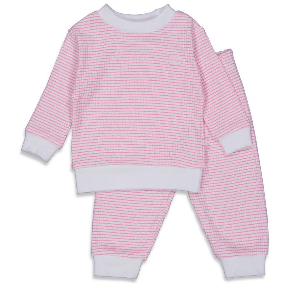 Wafelpyjama - Roze