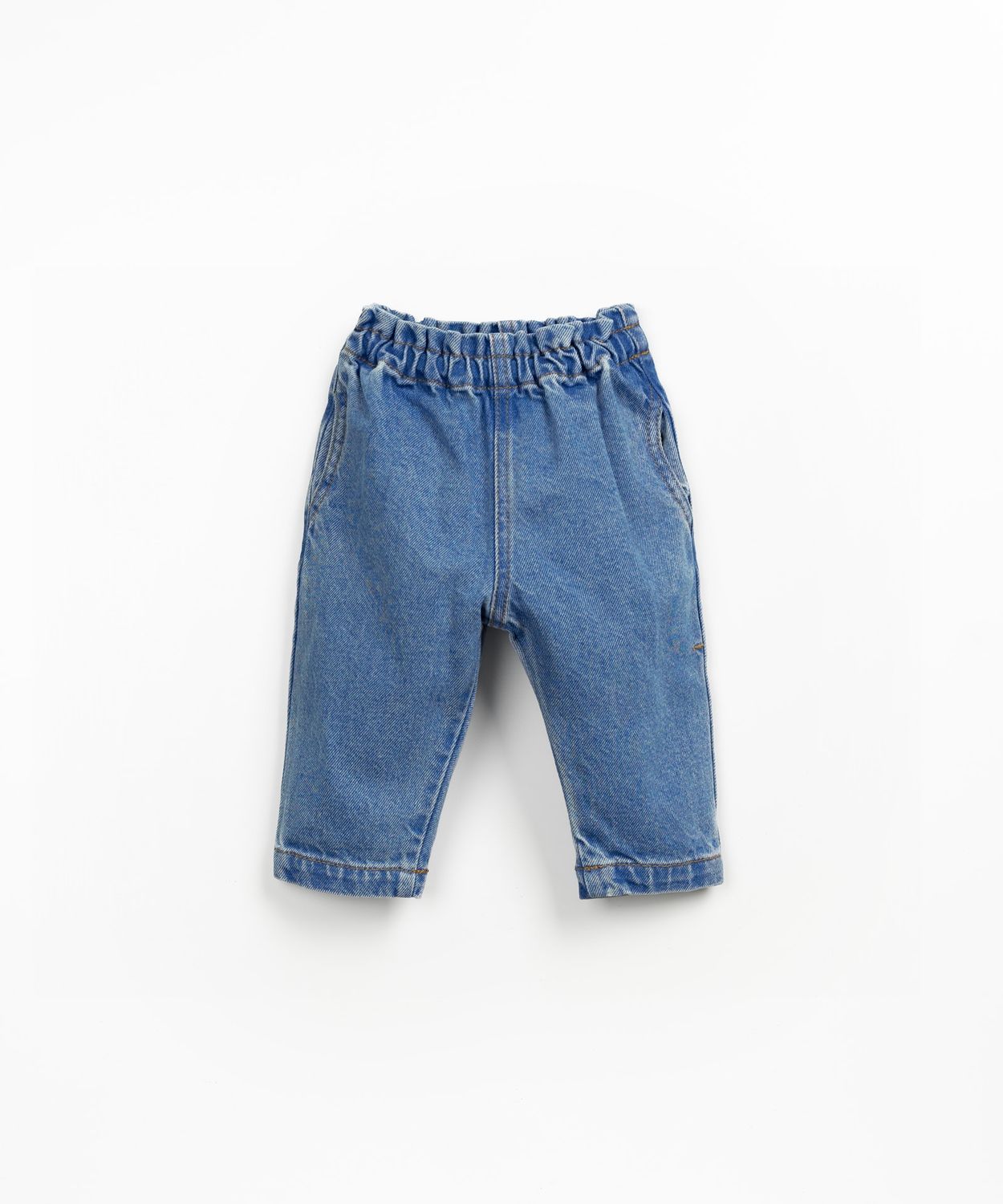 DENIM TROUSERS -DEMIN