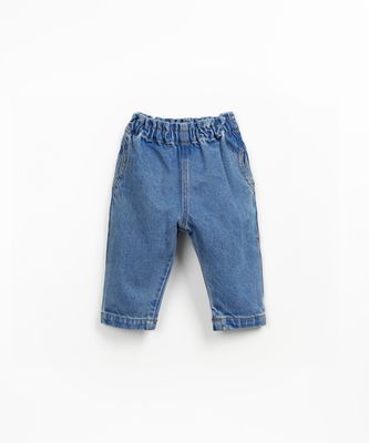 DENIM TROUSERS -DEMIN