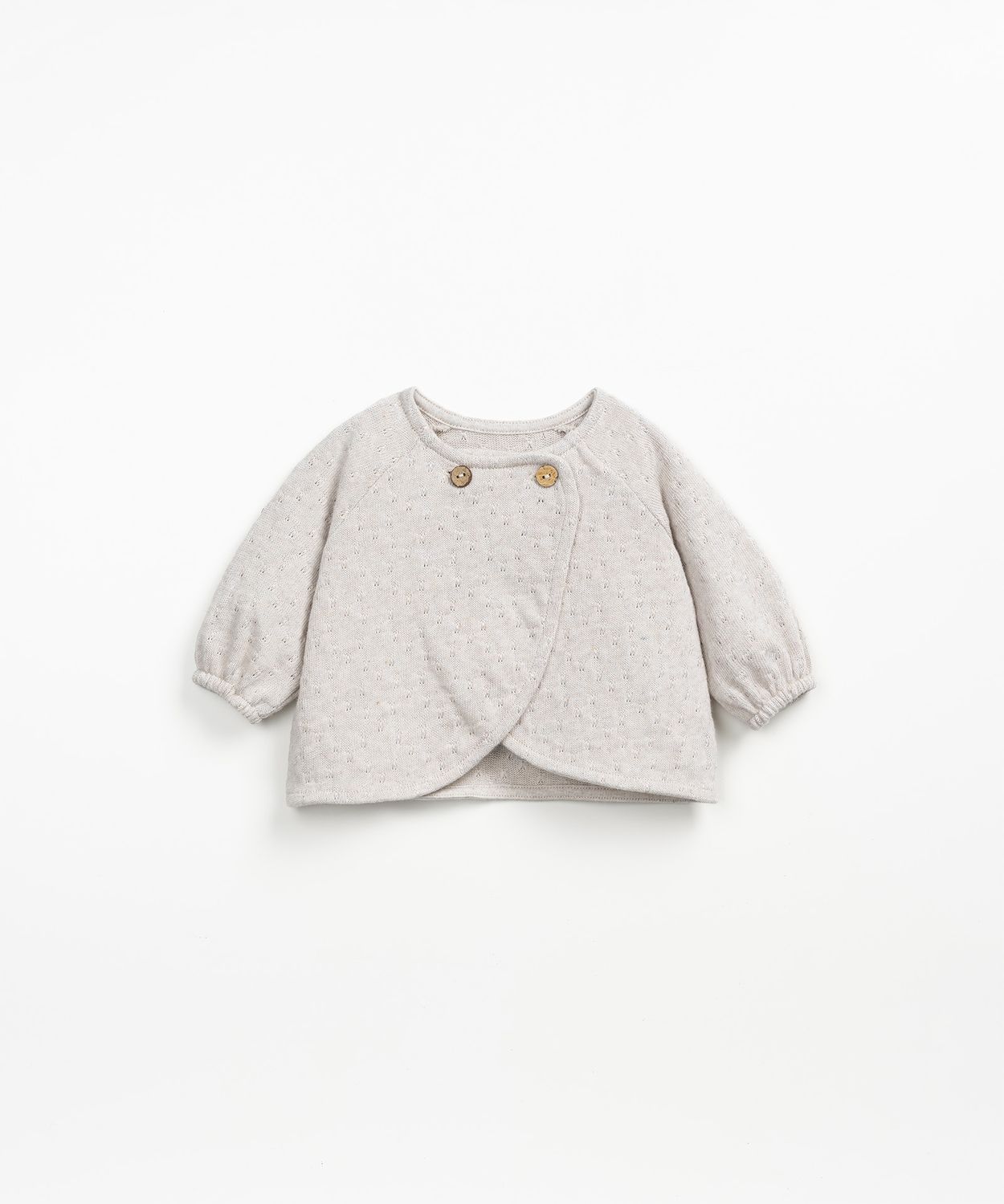 EMBELLISHED JERSEY CARDIGAN -GRES