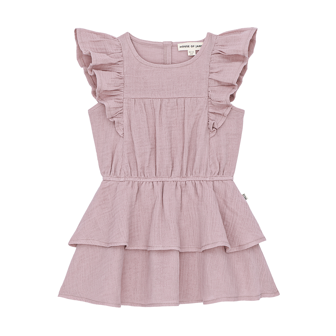 Sleeveless Ruffled Dress