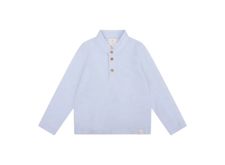 Boys polo light blue