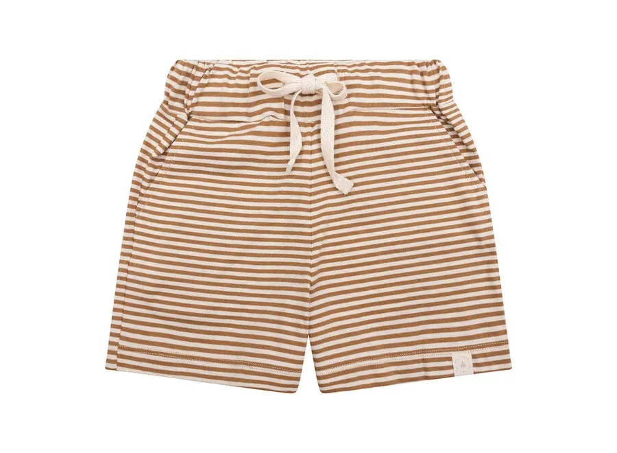 Niels short biscuit stripe