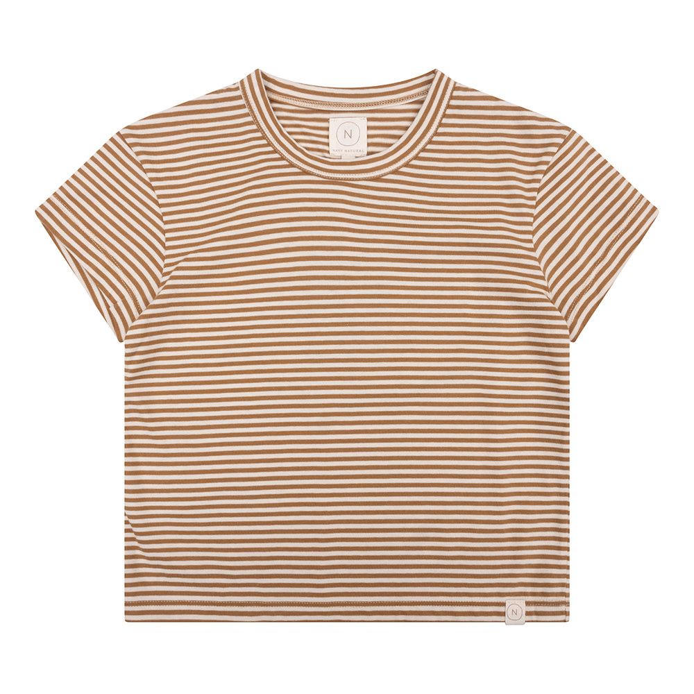 Sem T-shirt biscuit stripe