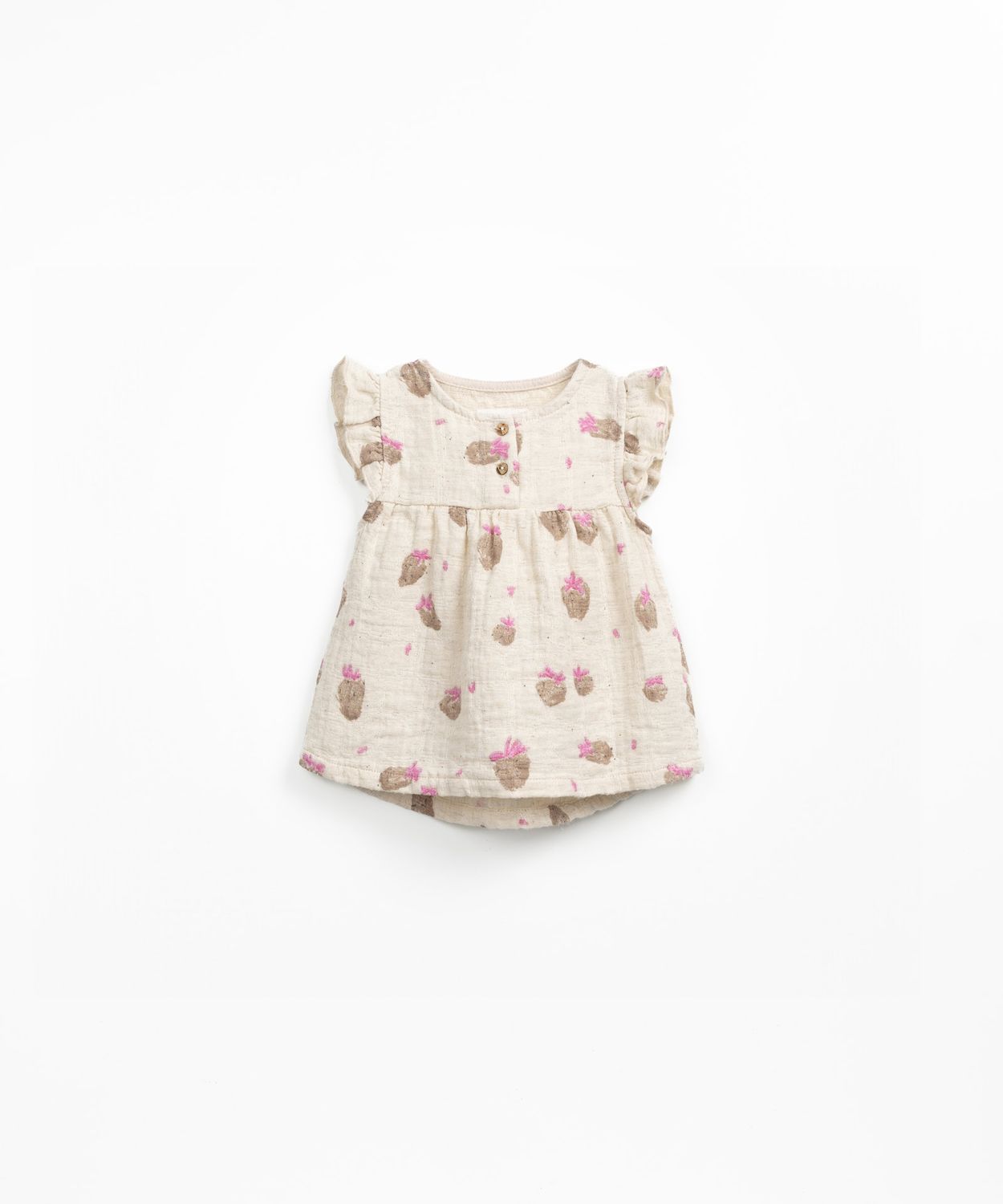 PRINTED WOVEN DRESS
