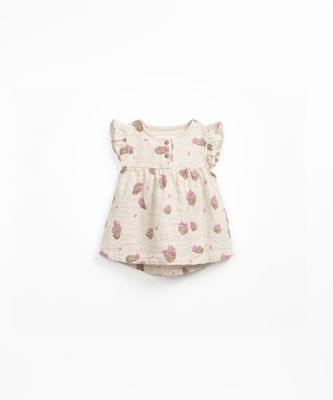 PRINTED WOVEN DRESS