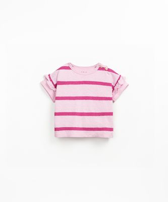 STRIPED JERSEY T-SHIRT - STORIES