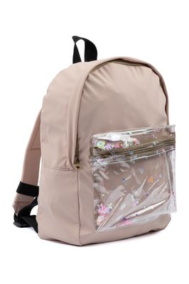 PU Backpack - Rose dust