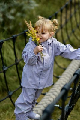 PU Glitter Rain Set Rec w. Susp/104