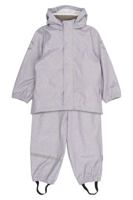 PU Glitter Rain Set Rec w. Susp/104